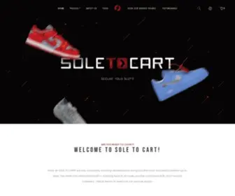 Soletocart.com(Sole to cart) Screenshot