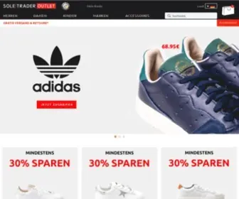 Soletraderoutlet.de(Reduzierte Schuhe im Marken & Designer Outlet bei) Screenshot