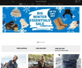 Soletrove.com.au(Australia's best online fashion and footwear store) Screenshot