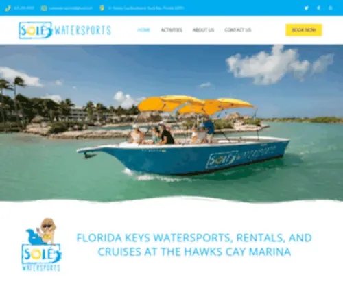 Solewatersports.com(SOLÉ WATERSPORTS) Screenshot