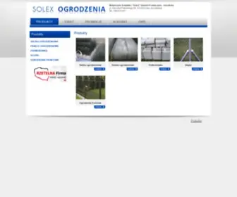 Solexogrodzenia.pl(Solex Śląsk) Screenshot