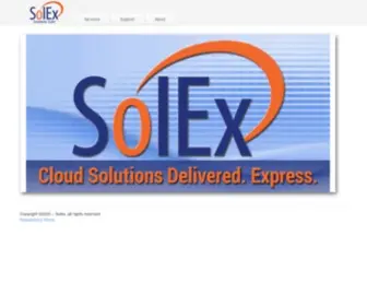 Solexsuite.com(Connect your entire business with one call. Fusion) Screenshot