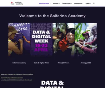Solferinoacademy.com(Solferino Academy) Screenshot