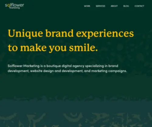 Solflowermarketing.com(Solflower Marketing) Screenshot