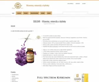 Solgar.cz(Vitamíny a minerály) Screenshot