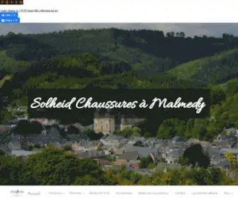 Solheid-Chaussures.be(SOLHEID CHAUSSURES MALMEDY) Screenshot