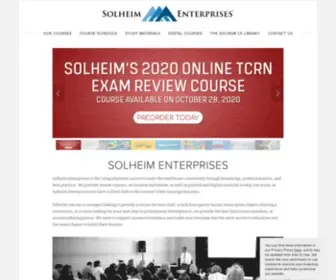 Solheimenterprises.com(Solheim Enterprises) Screenshot