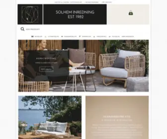 Solheminredning.se(Lantliga möbler) Screenshot