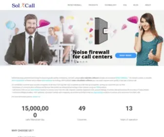 Solicall.com(Noise Reduction and Echo Cancellation) Screenshot