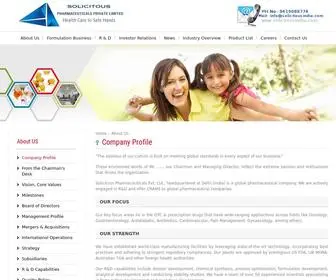 Solicitousindia.com(Company Profile) Screenshot