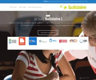 Solidaire-Info.org(De l'idée à l'action) Screenshot