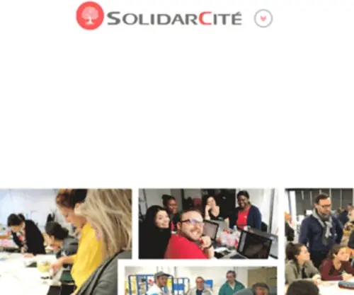 Solidarcite.org(SolidarCité) Screenshot