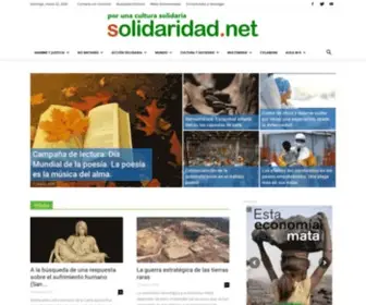 Solidaridad.net(Por la difusión de una cultura solidaria) Screenshot