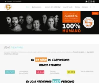 Solidaridadporcolombia.org(Landing Campañas) Screenshot