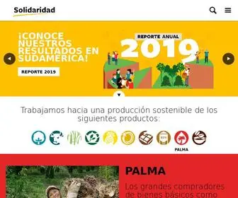 Solidaridadsouthamerica.org(Solidaridad South America) Screenshot