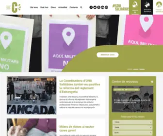 Solidaries.org(Inici) Screenshot