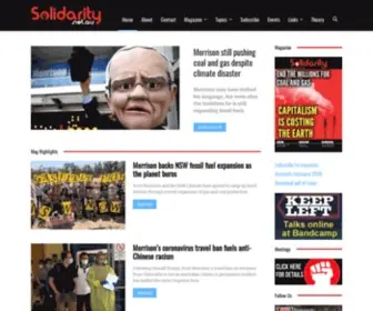 Solidarity.net.au(Solidarity Online) Screenshot