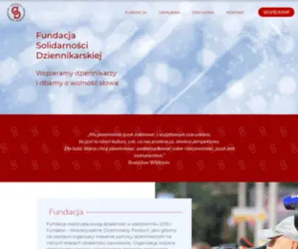 SolidarnosCDziennikarska.pl(Fundacja) Screenshot