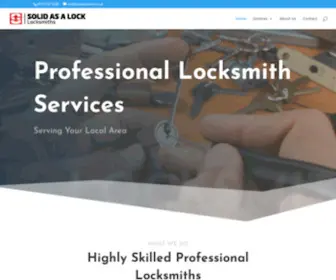 Solidasalock.co.uk(Solid As A Lock) Screenshot