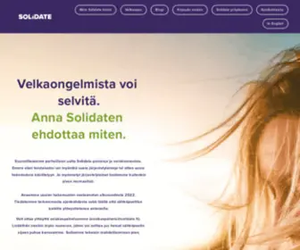 Solidate.fi(Ratkaisuja velkaongelmiin) Screenshot