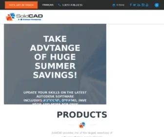 Solidcad.ca(A Cansel Company) Screenshot