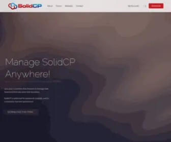 Solidcp.com(SolidCP is a 100% opensource (and free)) Screenshot