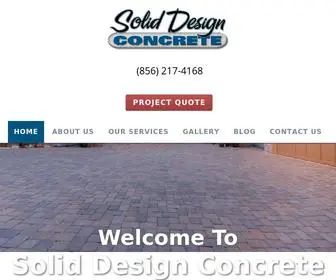 Soliddesignconcrete.com(Solid Design Concrete) Screenshot