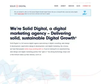 Soliddigital.com(Chicago Web Design & Digital Marketing Agency) Screenshot