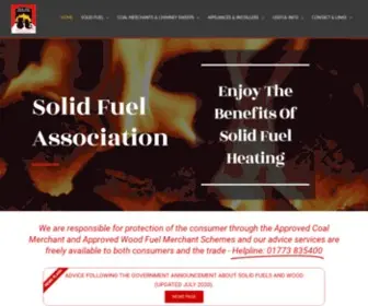 Solidfuel.co.uk(Solid Fuel Association) Screenshot