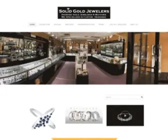 Solidgoldjewelersinc.com(SOLID GOLD JEWELERS) Screenshot