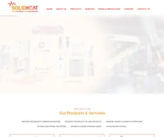 Solidheat.com(Industrial Heaters) Screenshot