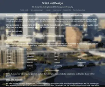 Solidhostdesign.com(Cup) Screenshot