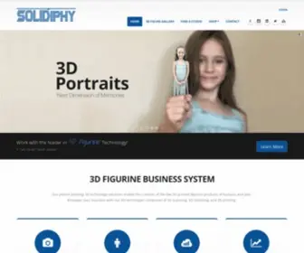 Solidiphy.com(3D Scan to 3D Figurine) Screenshot