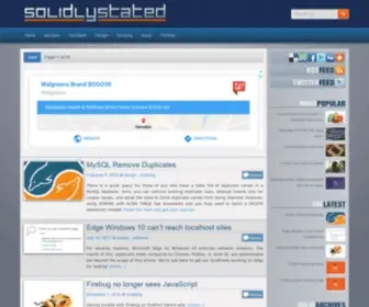 Solidlystated.com(Solidly Stated) Screenshot