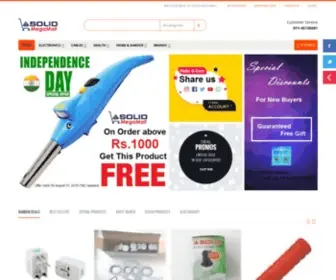 Solidmegamall.com(Solid product) Screenshot