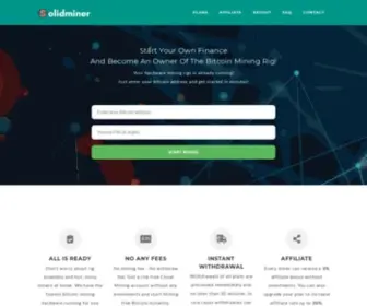 Solidminer.io(solidminer) Screenshot