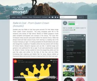 Solidmusemusic.com(Solid Muse) Screenshot