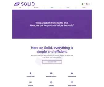 Solidpower.com.br(Solid Importação e Exportação) Screenshot