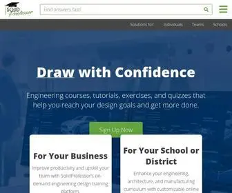 Solidprofessor.com(Build Skills with CAD & CAM Online Courses) Screenshot
