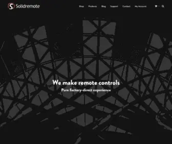 Solidremote.com(Making remote controls) Screenshot