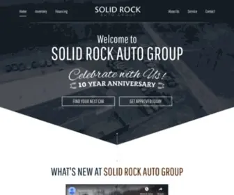 Solidrockautogroup.com Screenshot