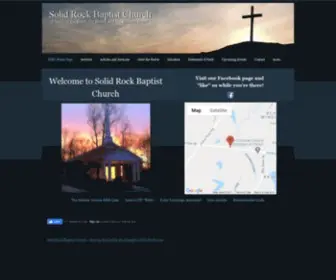 Solidrockbaptist.net(SRBC) Screenshot