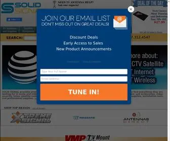 Solidsignal.com(Solid Signal) Screenshot