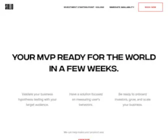 Solidsolutions.io(SOLID Design and Development for Startups) Screenshot