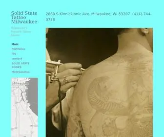 Solidstatemilwaukee.com(Solid State Tattoo Milwaukee) Screenshot