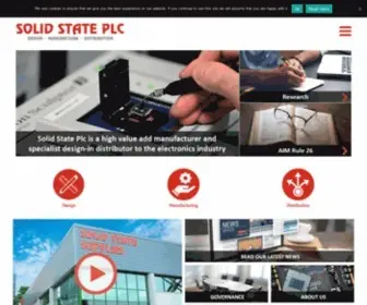 Solidstateplc.com(Solid State PLC) Screenshot