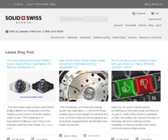 Solidswiss.cd(Swiss Replica Rolex Watch Factory) Screenshot