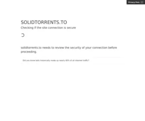Solidtorrents.to(Solidtorrents) Screenshot