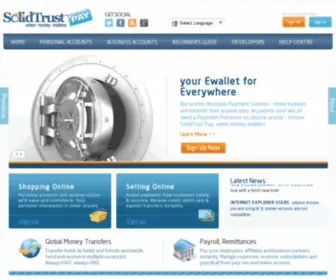 Solidtrustpay.net(SolidTrust Pay) Screenshot