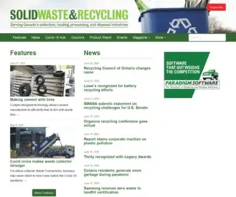 Solidwastemag.com(Solid Waste & Recycling) Screenshot